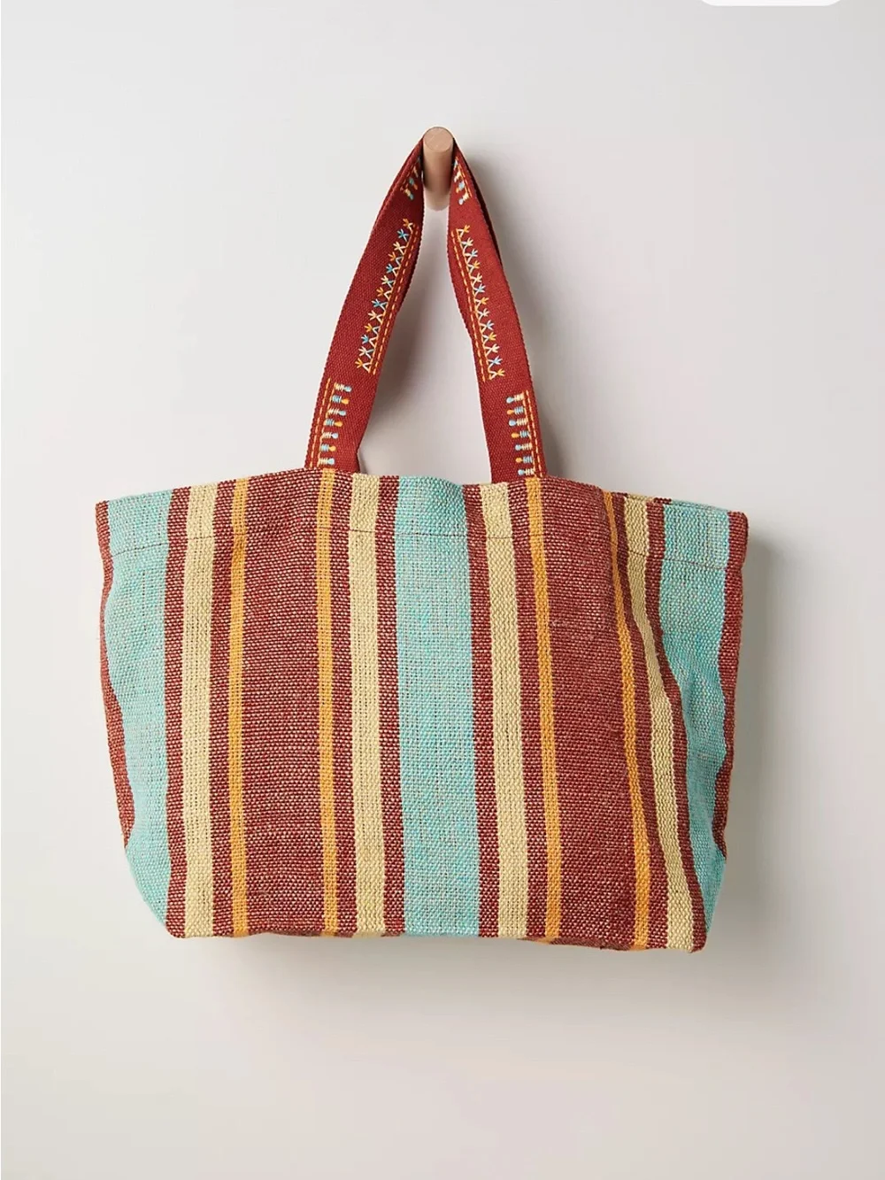 Free People Matthew Williamson x Free People Copacabana Tote in Seafoam